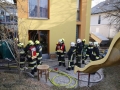 20190120 Brand in Berndorfer Wohnsiedlung Foto: Stefan Schneider