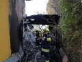 20190120 Brand in Berndorfer Wohnsiedlung Foto: Stefan Schneider
