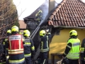 20190120 Brand in Berndorfer Wohnsiedlung Foto: Stefan Schneider